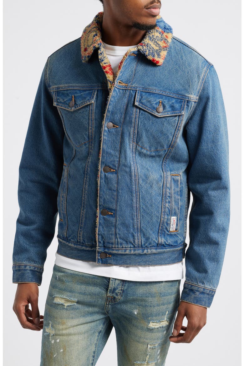 Loaded Denim Jacket, Alternate, color, RINSED
