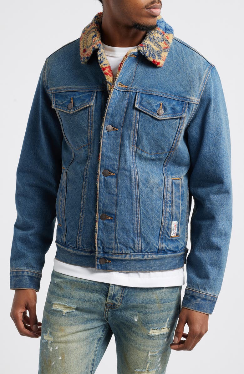 Billionaire Boys Club Loaded Denim Jacket, Alternate, color,