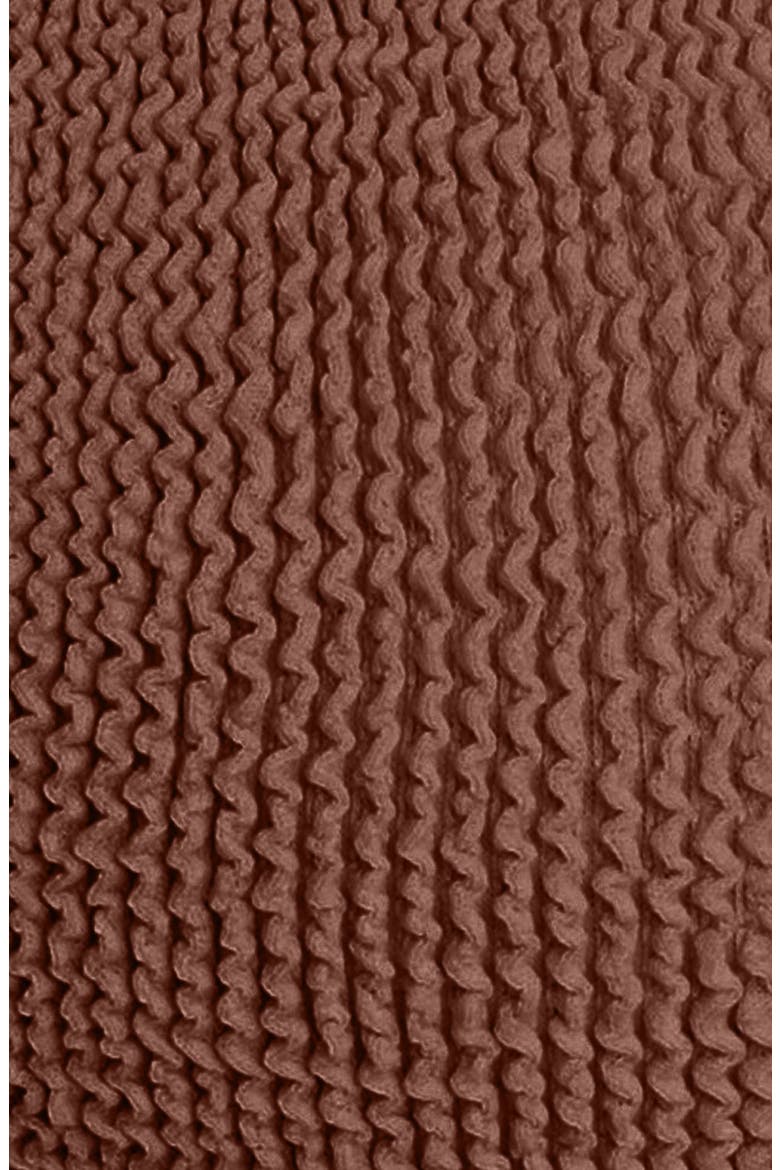 Crinkle 2-Piece Swimsuit, Alternate, color, METALLIC COCOA