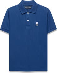Psycho Bunny Kids' Cotton Piqué Polo