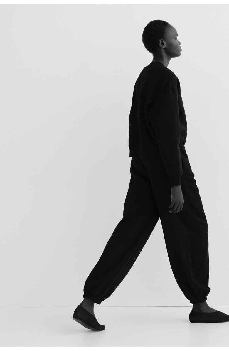 H&M 2-piece Sweatshirt Set, Alternate, color, Black