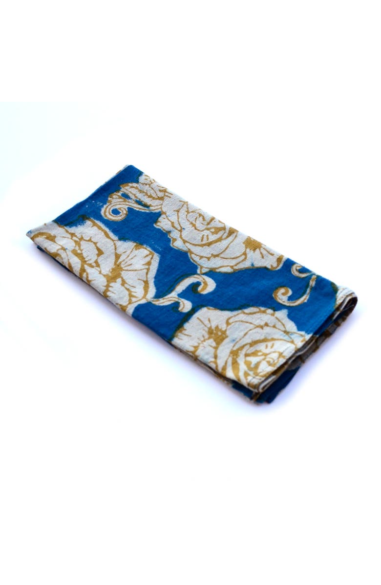 Ichcha Organic Cotton Napkins - Set of 4, Alternate, color, Rose Gold