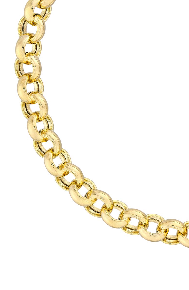 HAWLEY ST 14K Gold Classic Rolo Chain Bracelet, Alternate, color, 