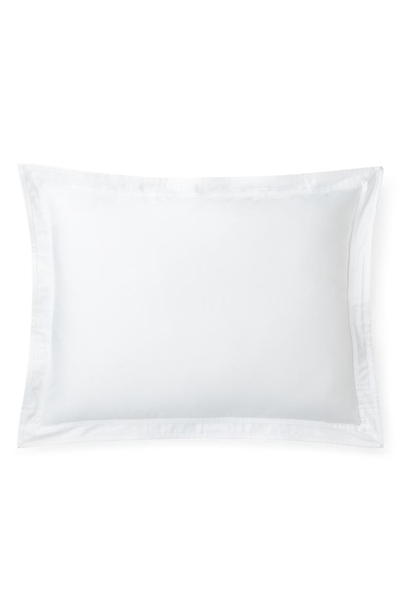 Lauren Ralph Lauren Spencer Border Print Throw Pillow, Main, color, White And White