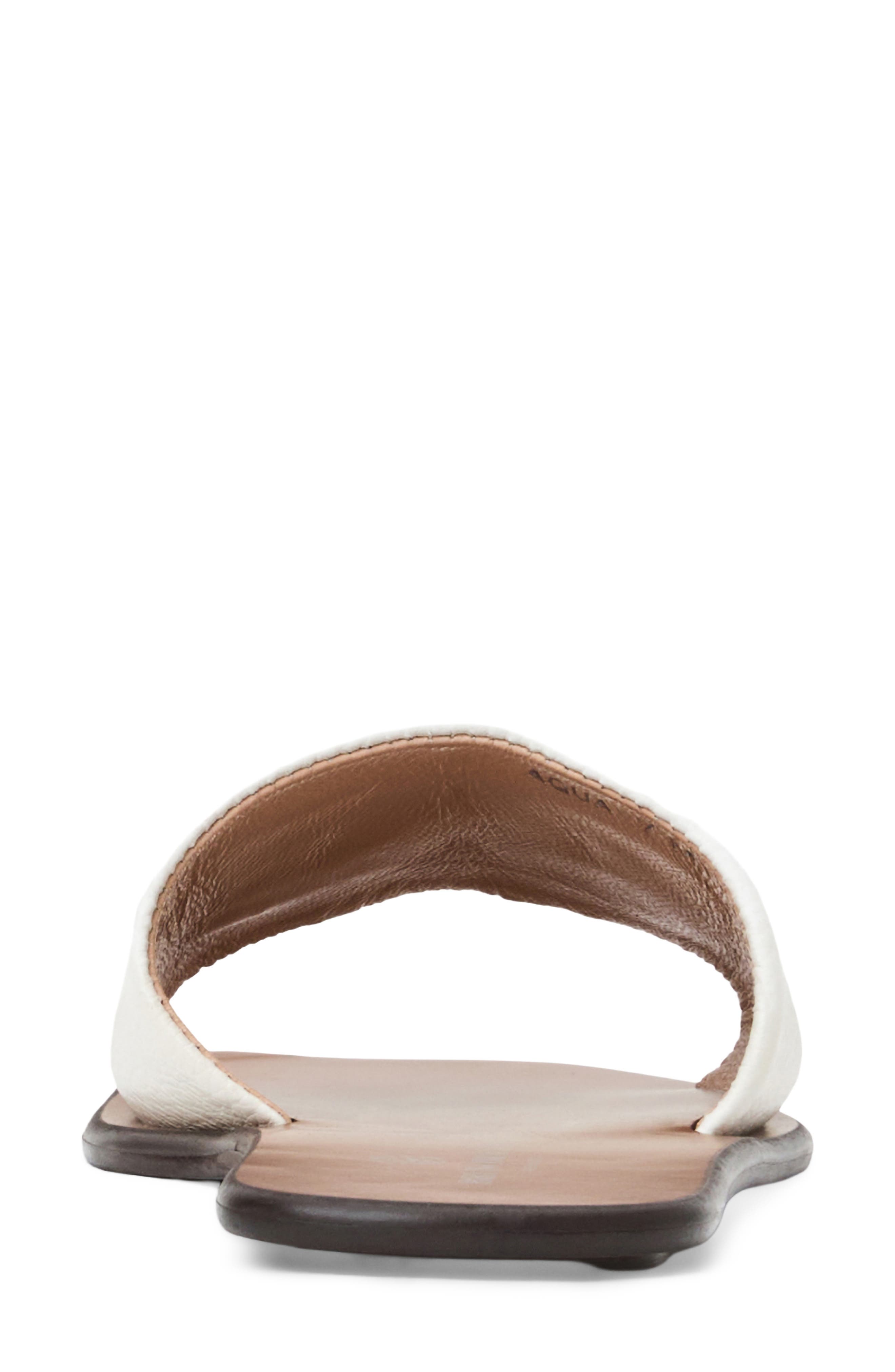 Aqua Slide Sandal, Alternate, color, BONE TUMBLED