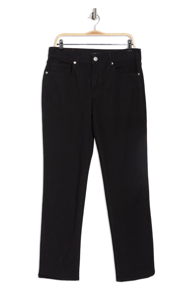 Geno Stud Slim Fit Jeans, Alternate, color, RINSE BLACK