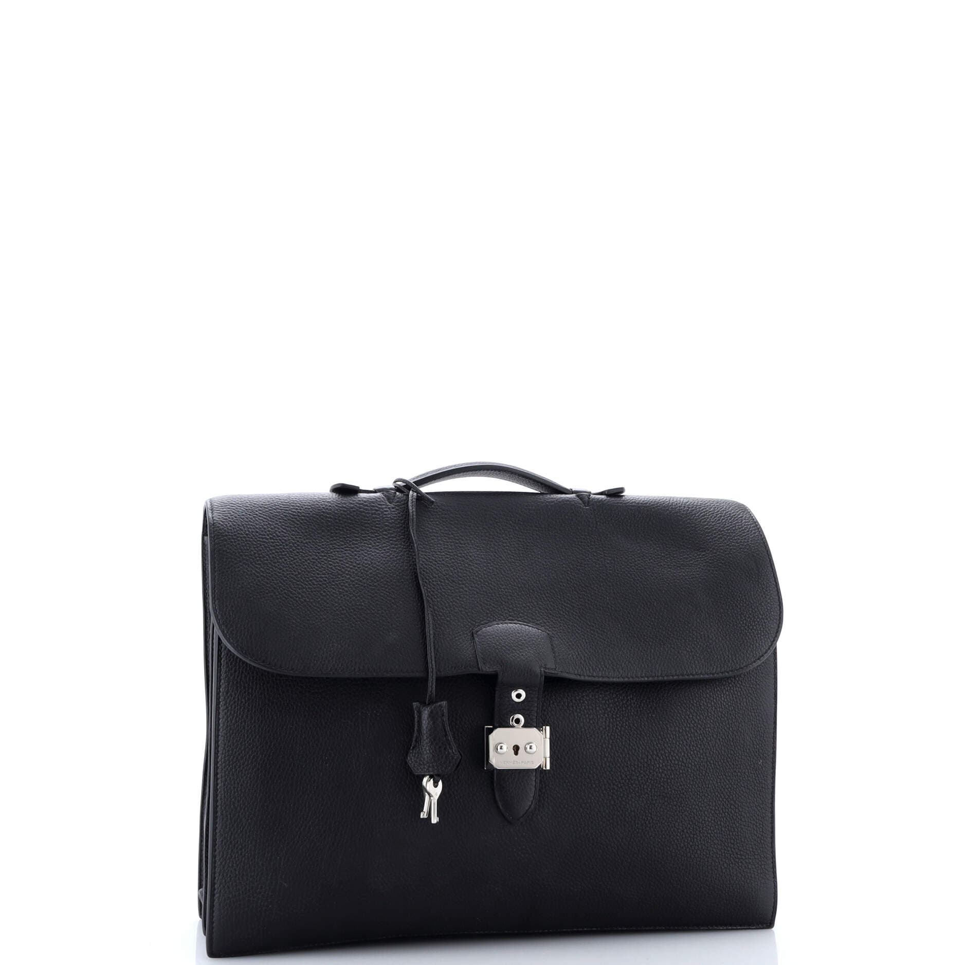 Pre-Owned Hermes Sac a Depeches Bag Togo 38, Alternate, color, 