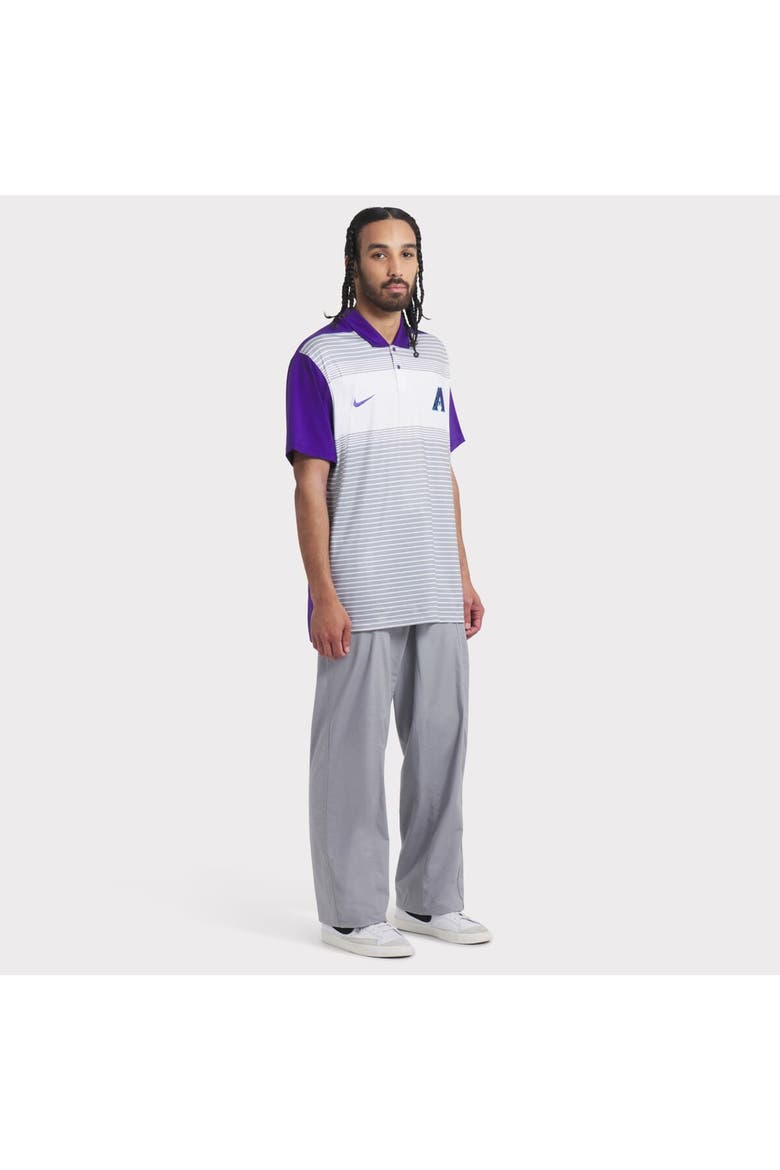 Men's Nike  White Arizona Diamondbacks 2025 City Connect Fashion Legacy Icon Vapor Performance Polo, Alternate, color, White