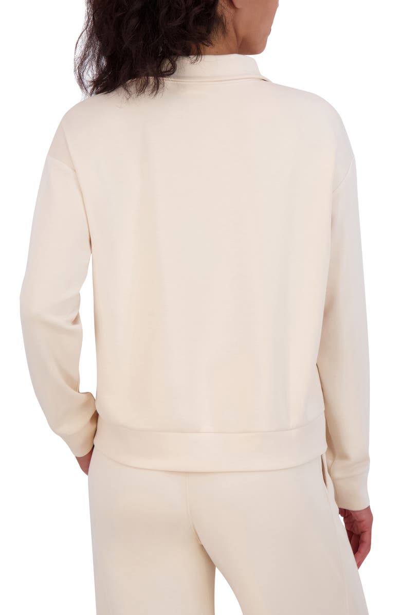 SAGE COLLECTIVE Scuba Knit Half Zip Pullover, Alternate, color,