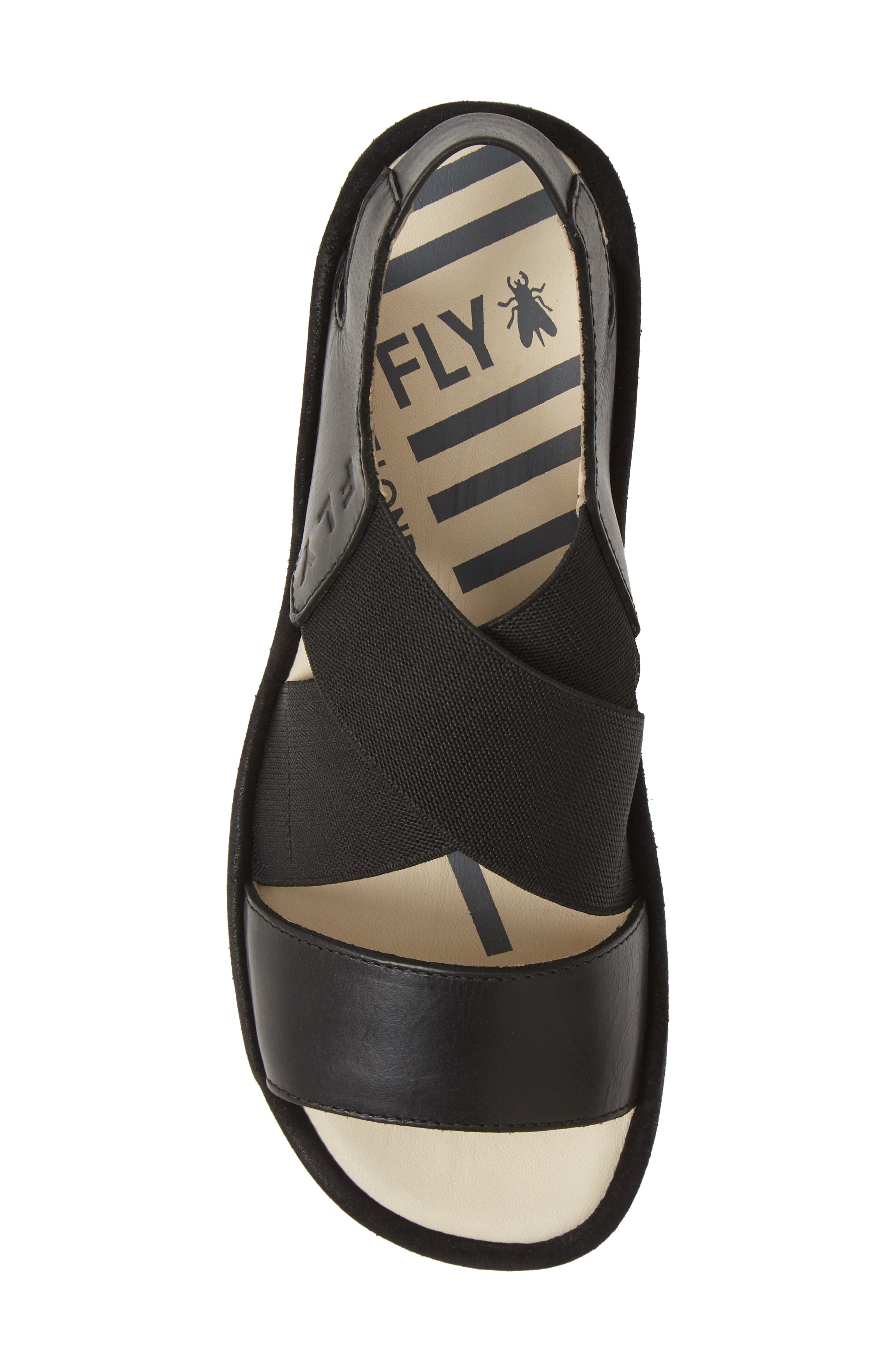 Fly London Bime Wedge Sandal, Alternate, color, 