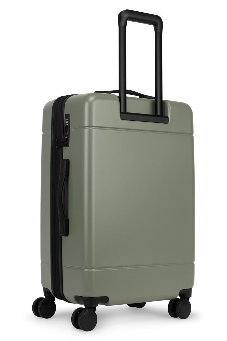 Medium Hue 26-Inch Rolling Suitcase, Alternate, color, JUNIPER