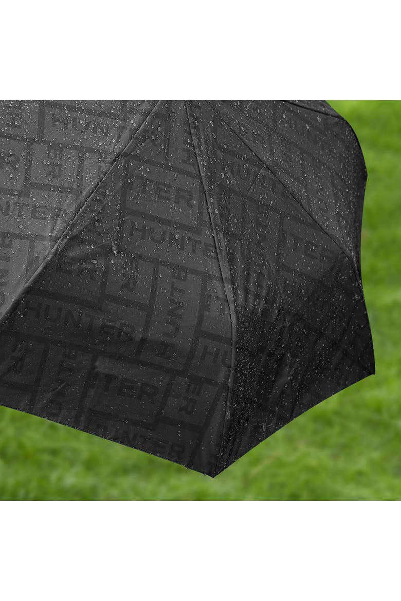 Double Sided Compact Umbrella, Alternate, color, Logo Patch Black