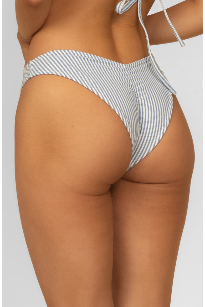 Lulu Stripe Bikini Bottoms, Alternate, color, CLASSIC BLUE STRIPE