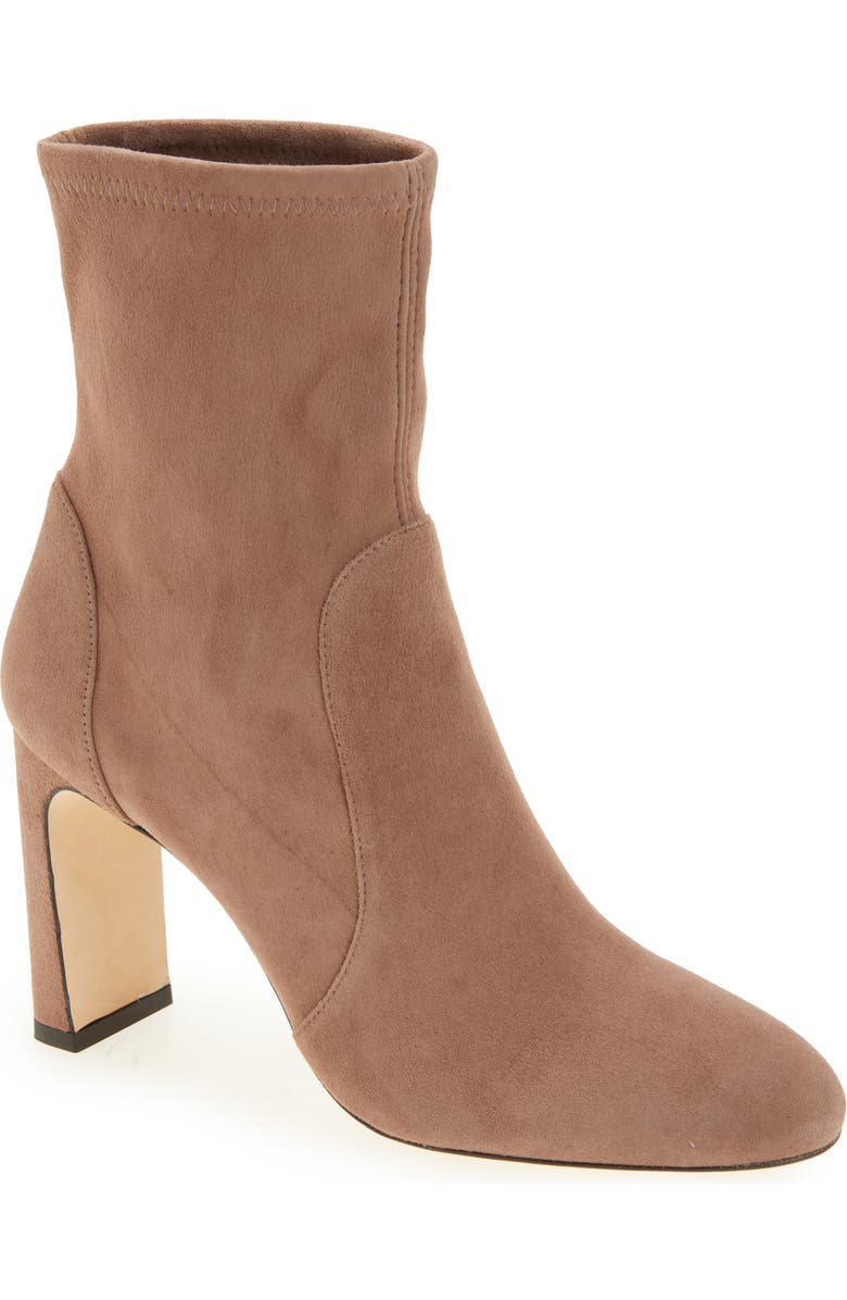 Stuart Weitzman Babette Bootie 85, Main, color, Taupe