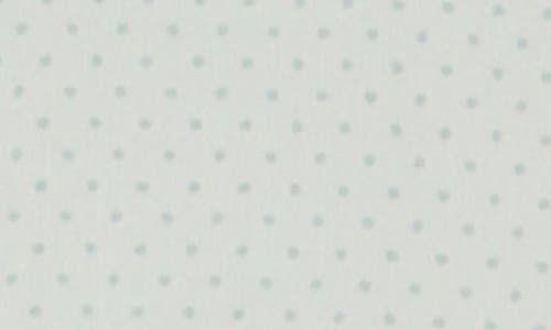 Pehr Pin Dot Organic Cotton Crib Sheet In Gray