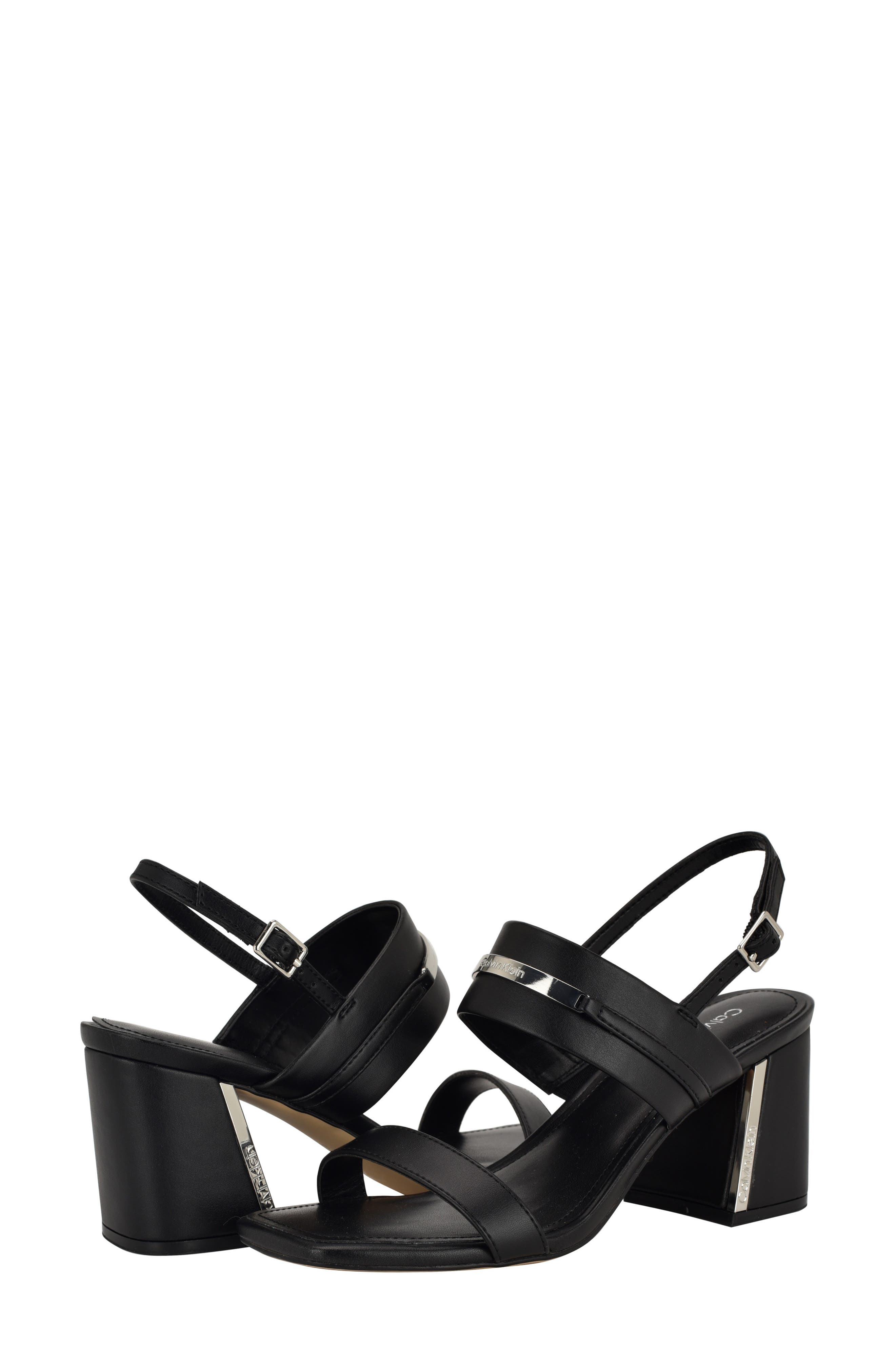 Calvin Klein Hallow Sandal, Alternate, color, 