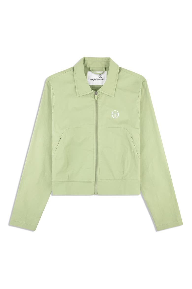 Aria Track Jacket, Main, color, RESEDA