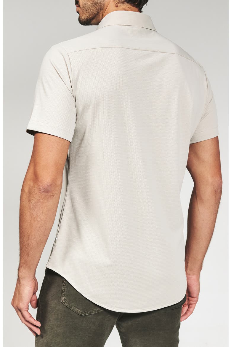 Alldridge Short Sleeve Button-Up Shirt, Alternate, color, SAND