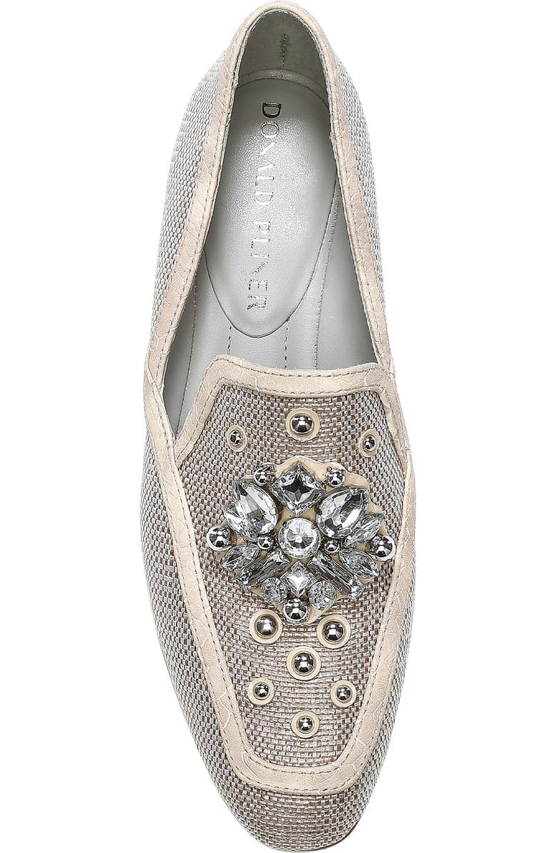Donald Pliner Rezza Rhinestone Loafer, Alternate, color,