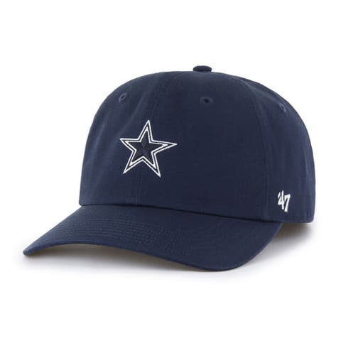 Men's '47  Navy Dallas Cowboys Foundational Franchise Fitted Hat