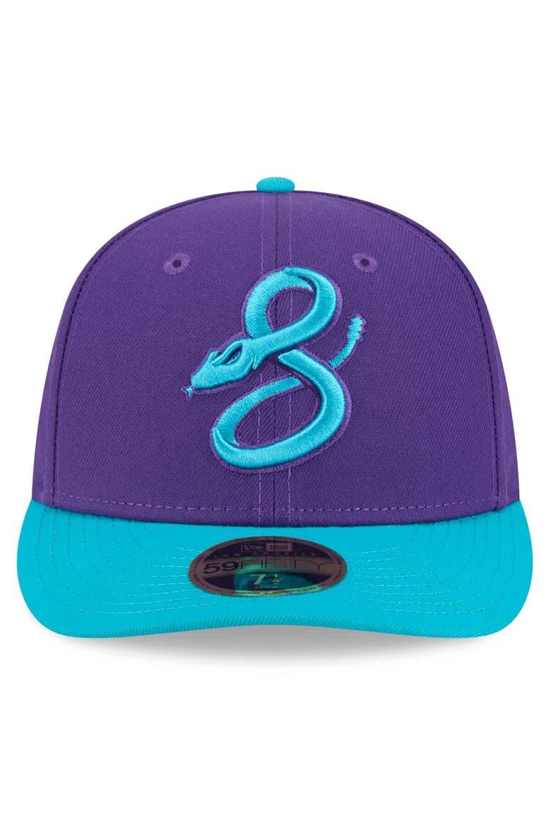 Men's New Era  Purple/Teal Arizona Diamondbacks 2025 City Connect Low Profile 59FIFTY Fitted Hat, Alternate, color, Purple