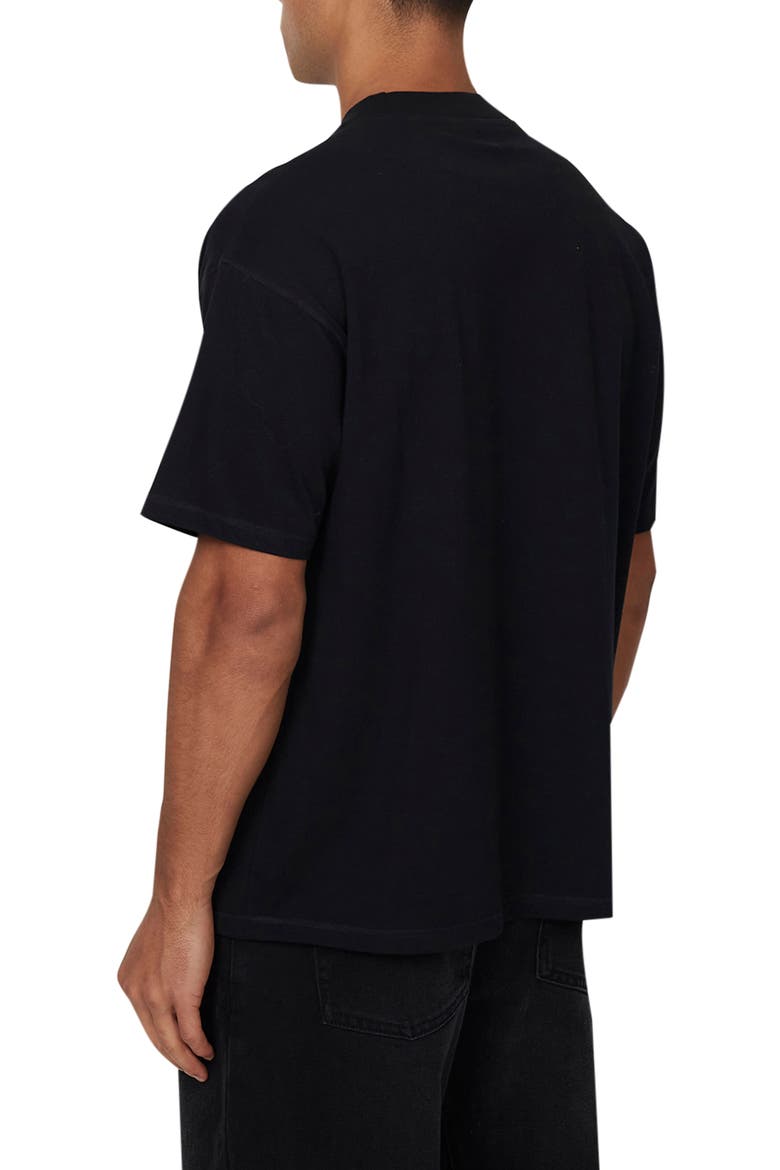 Funk Oversized  T-shirt, Alternate, color, Black