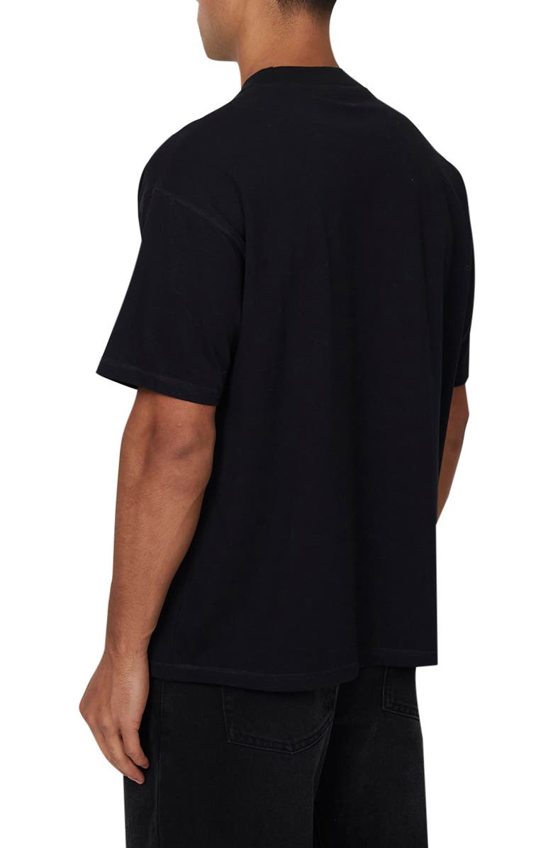 Good For Nothing Funk Oversized  T-shirt, Alternate, color, Black