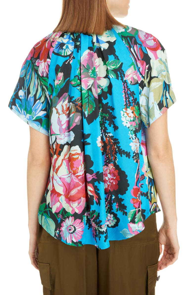 Dries Van Noten Chen Floral Top, Alternate, color,