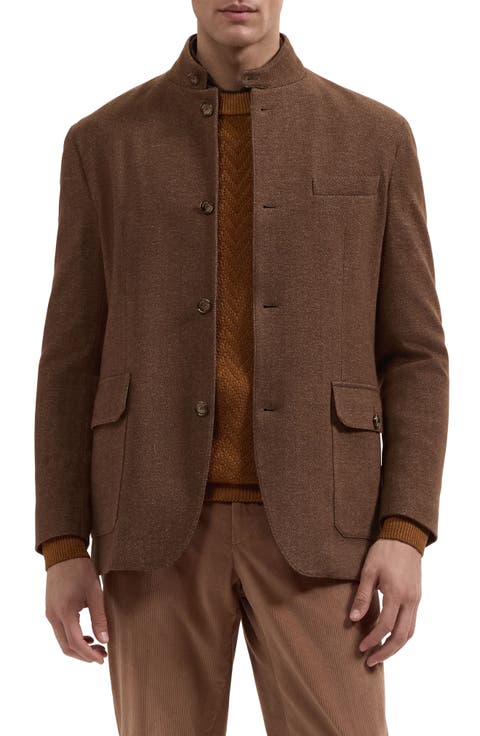 Wool & Cotton Safari Blazer