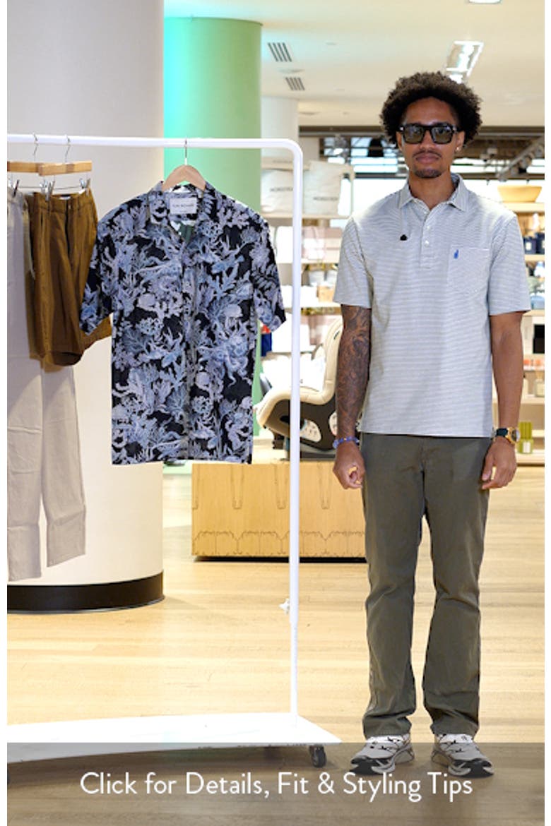 Octopuss Notched Collar Cotton Lawn Shirt video
