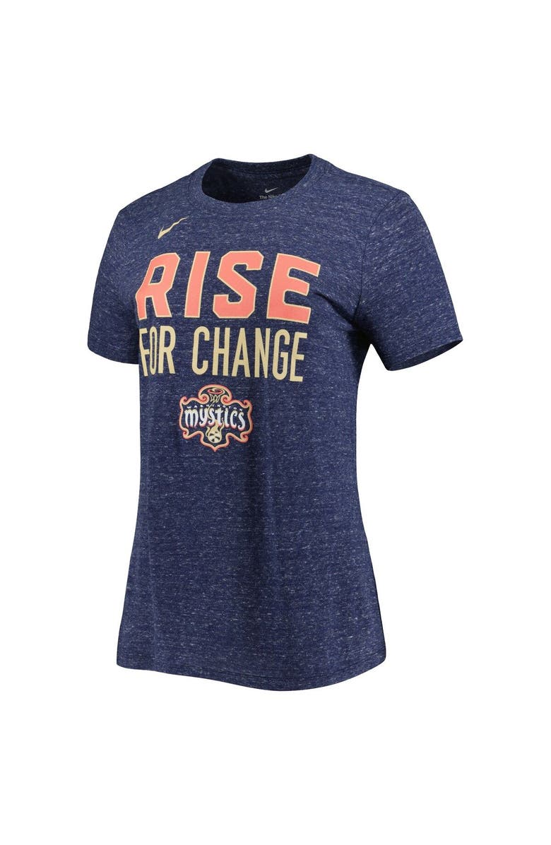 Nike Women's Nike Navy Washington Mystics Varsity T-Shirt, Alternate, color, 
