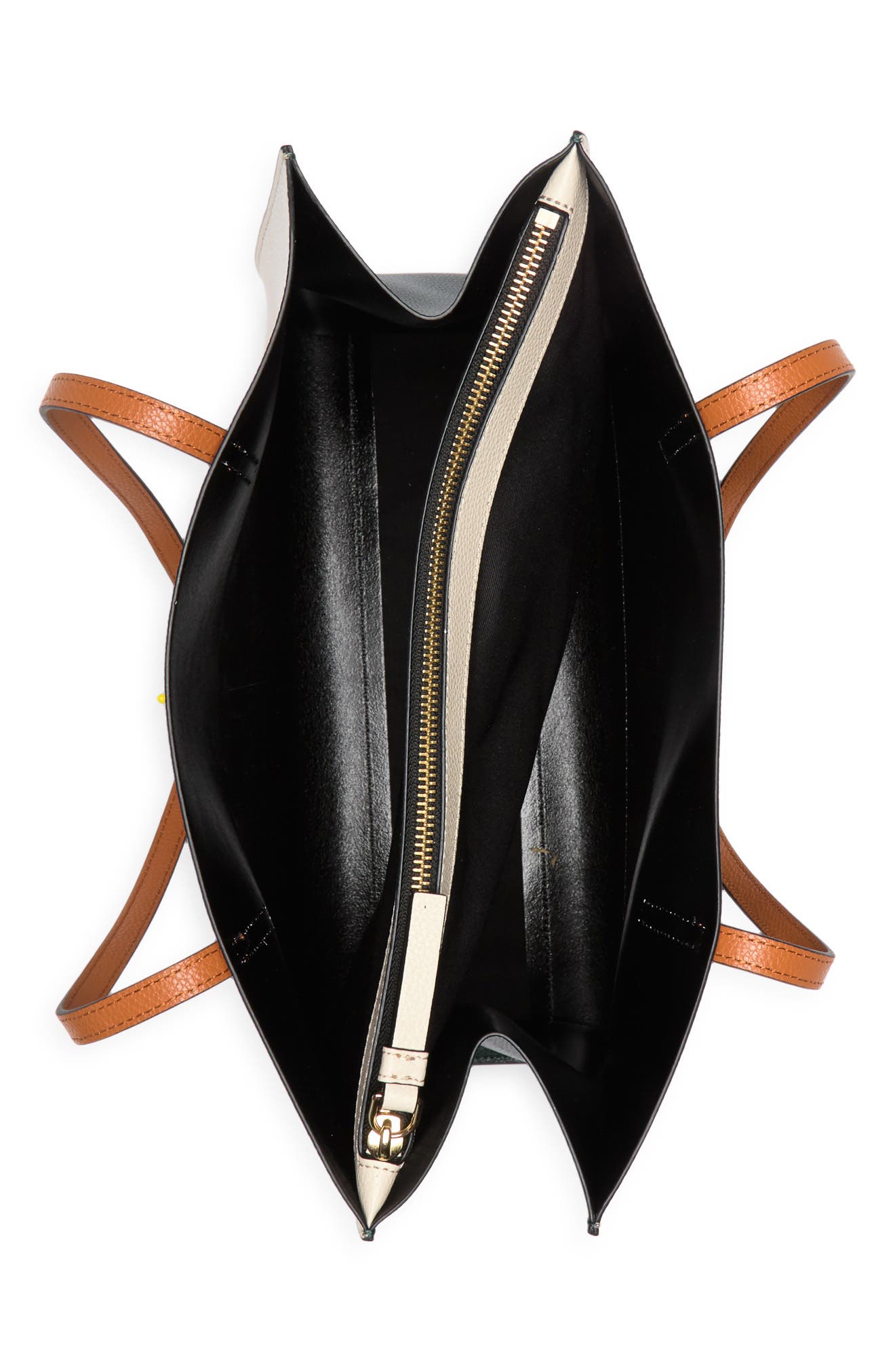 Grind Colorblock Leather Tote Bag, Alternate, color, SANDSHELL MULTI