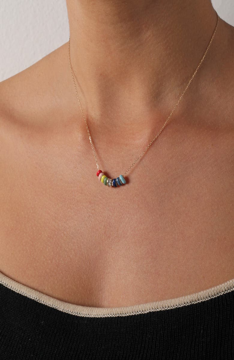 Adina Reyter Baguette Diamond Necklace, Alternate, color, 