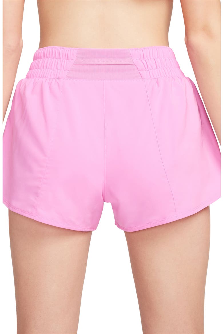 Dri-FIT Mid-Rise 3-Inch Brief-Lined Shorts, Alternate, color, 675 PLYPNK/REFSIL