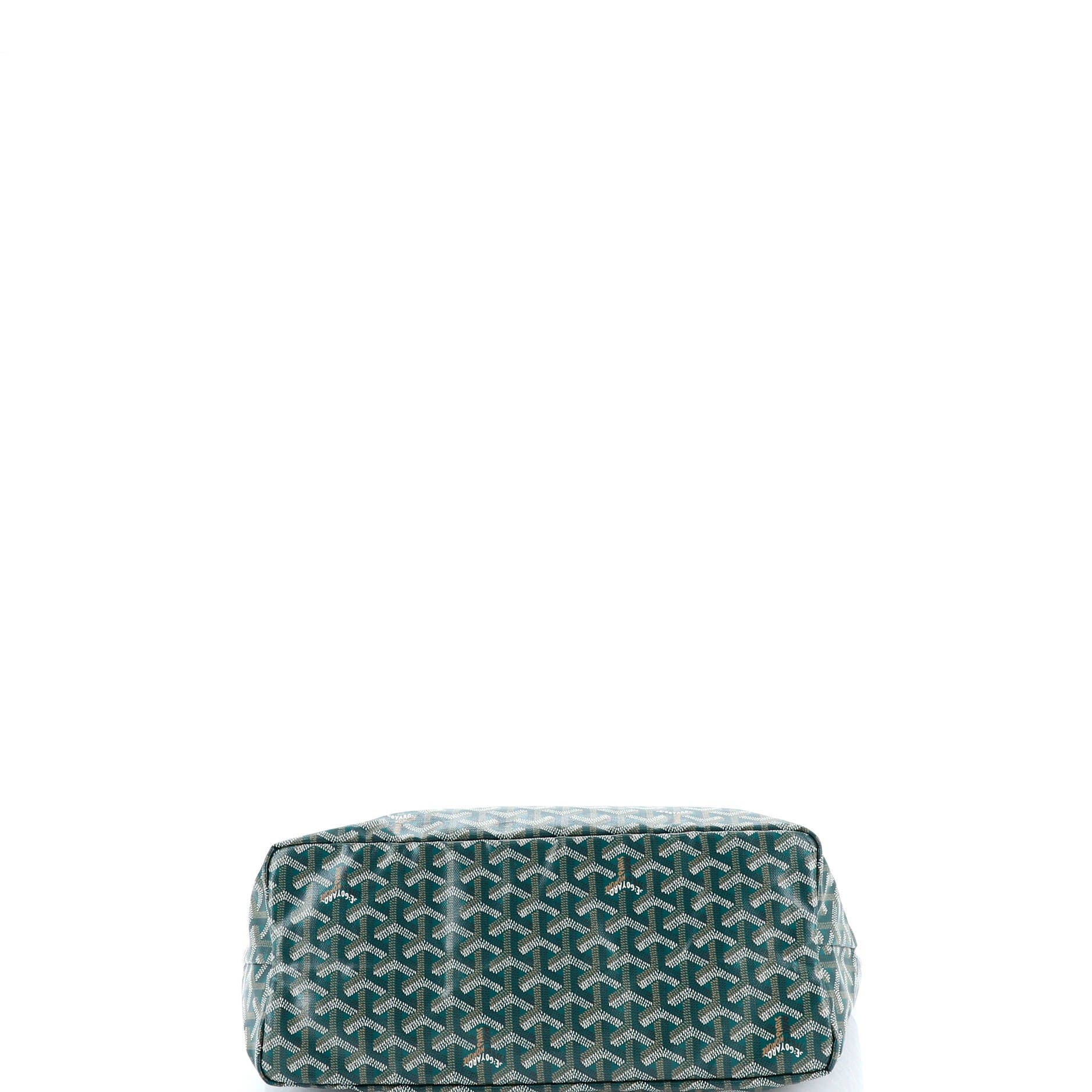 Pre-Owned Goyard Saint Louis Tote Coated Canvas PM, Alternate, color, Green