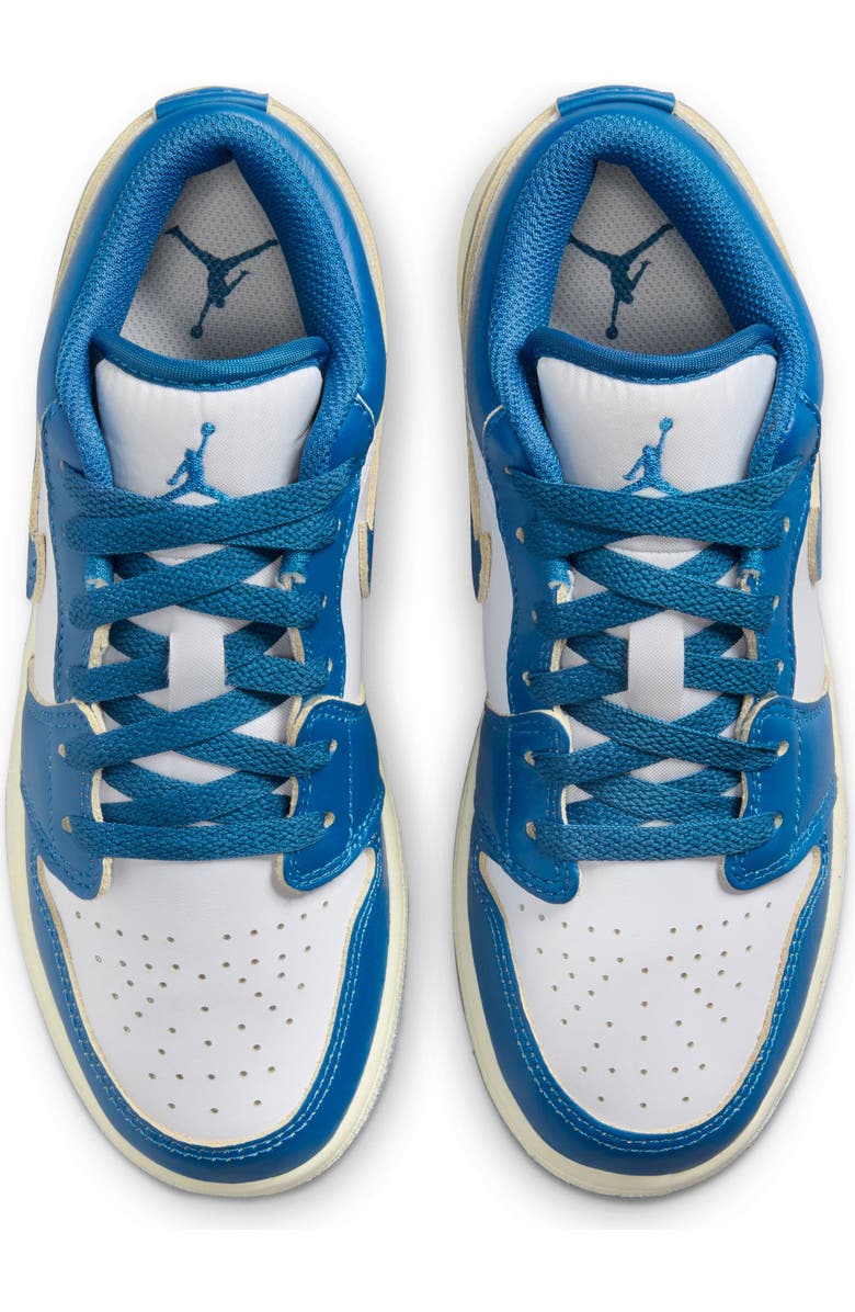 Jordan Air Jordan 1 Low Sneaker, Alternate, color, White/Industrial Blue