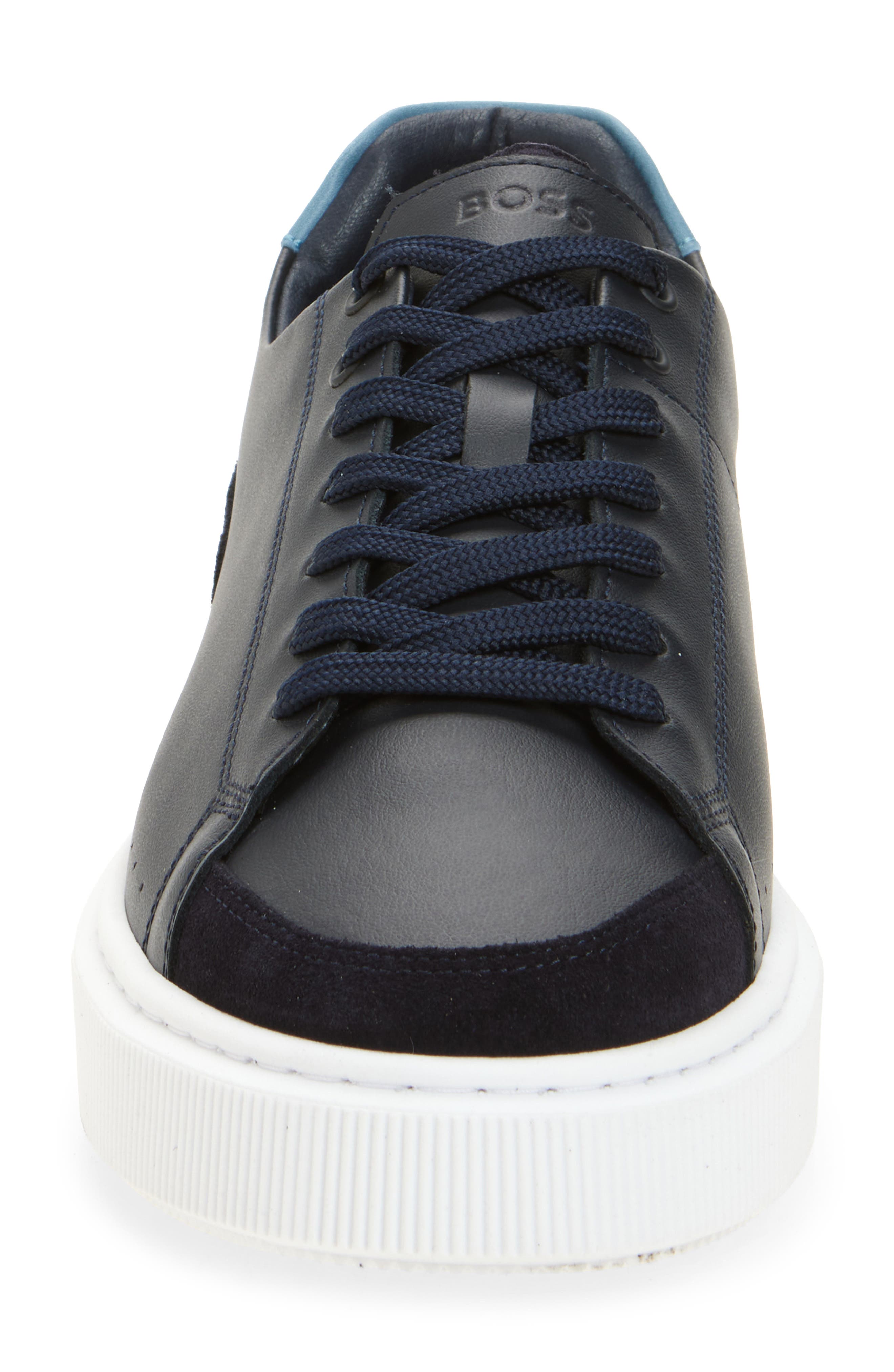 Colyn Derby Sneaker, Alternate, color, NAVY
