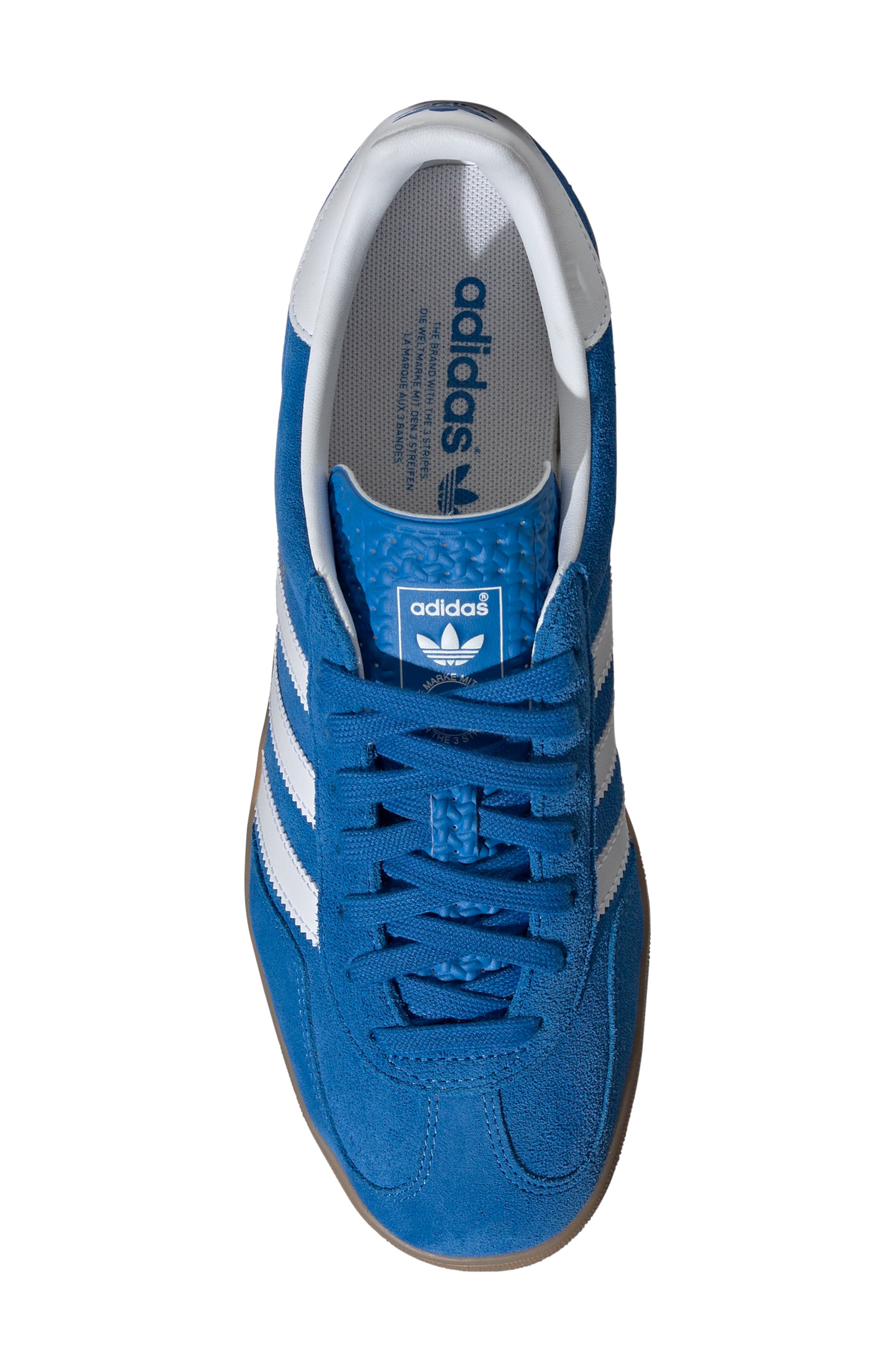 Gazelle Indoor Sneaker, Alternate, color, BLUEBIRD/F
