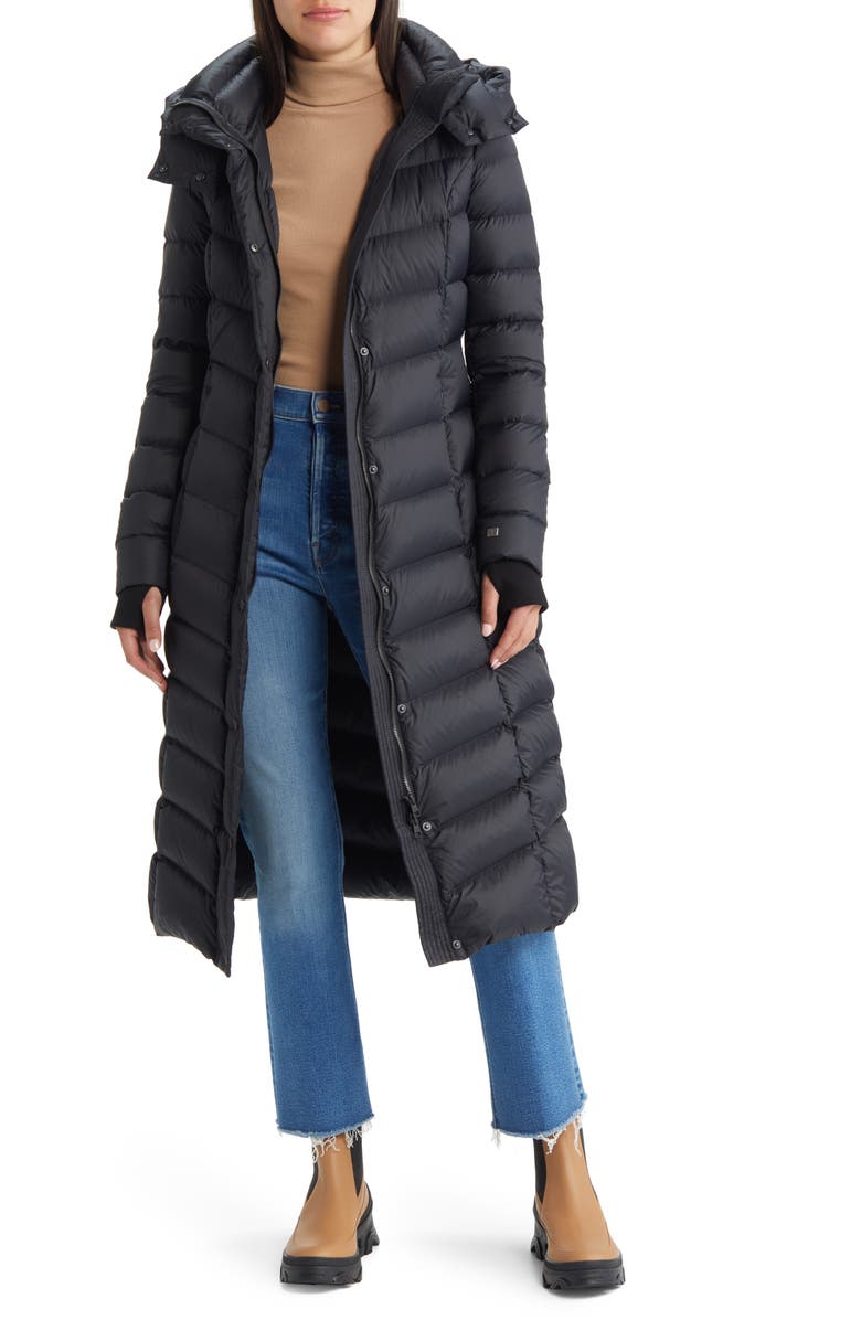 Soia & Kyo Long 700 Fill Power Down Puffer Jacket, Alternate, color, 