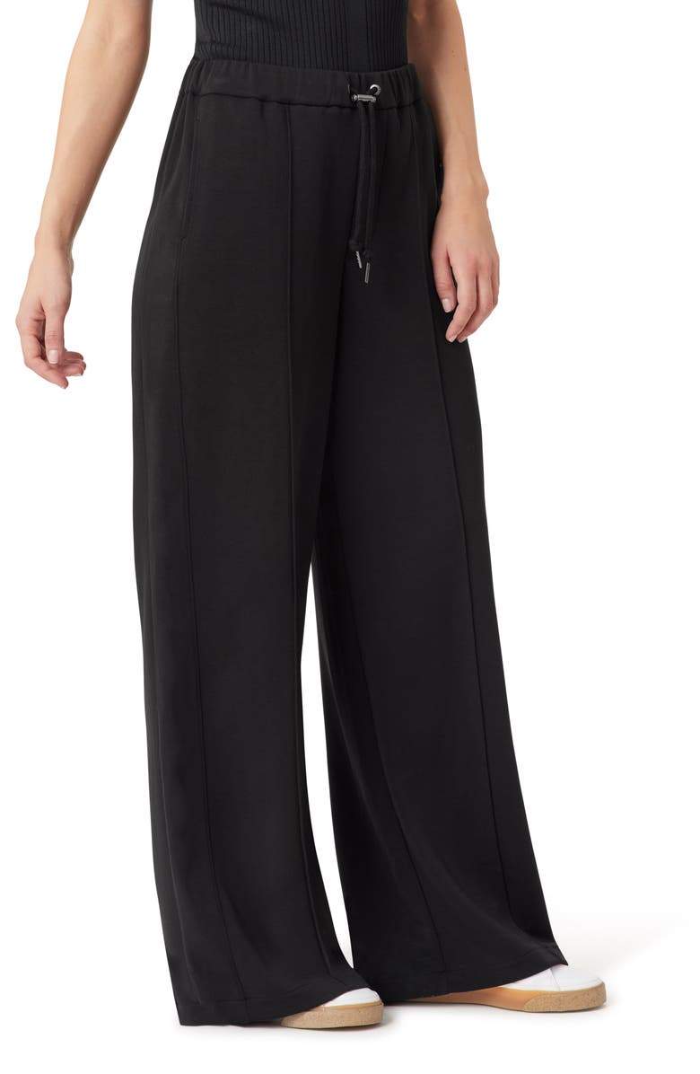 Scotch & Soda Wide Leg Sweatpants, Alternate, color, Black Night