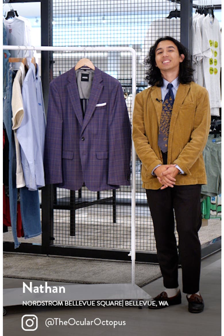 Hutson Plaid Virgin Wool Sport Coat video