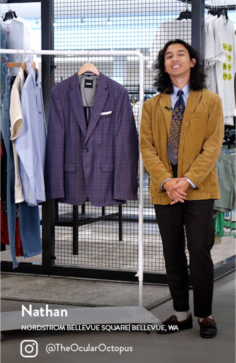 Hutson Plaid Virgin Wool Sport Coat, sales video thumbnail