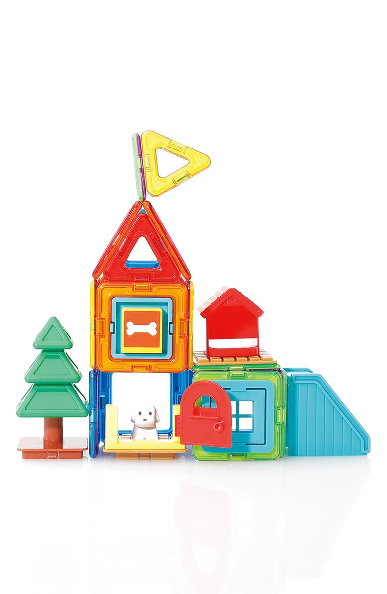 Magformers Milo's Mansion 33-Piece Magnetic Construction Set, Alternate, color,