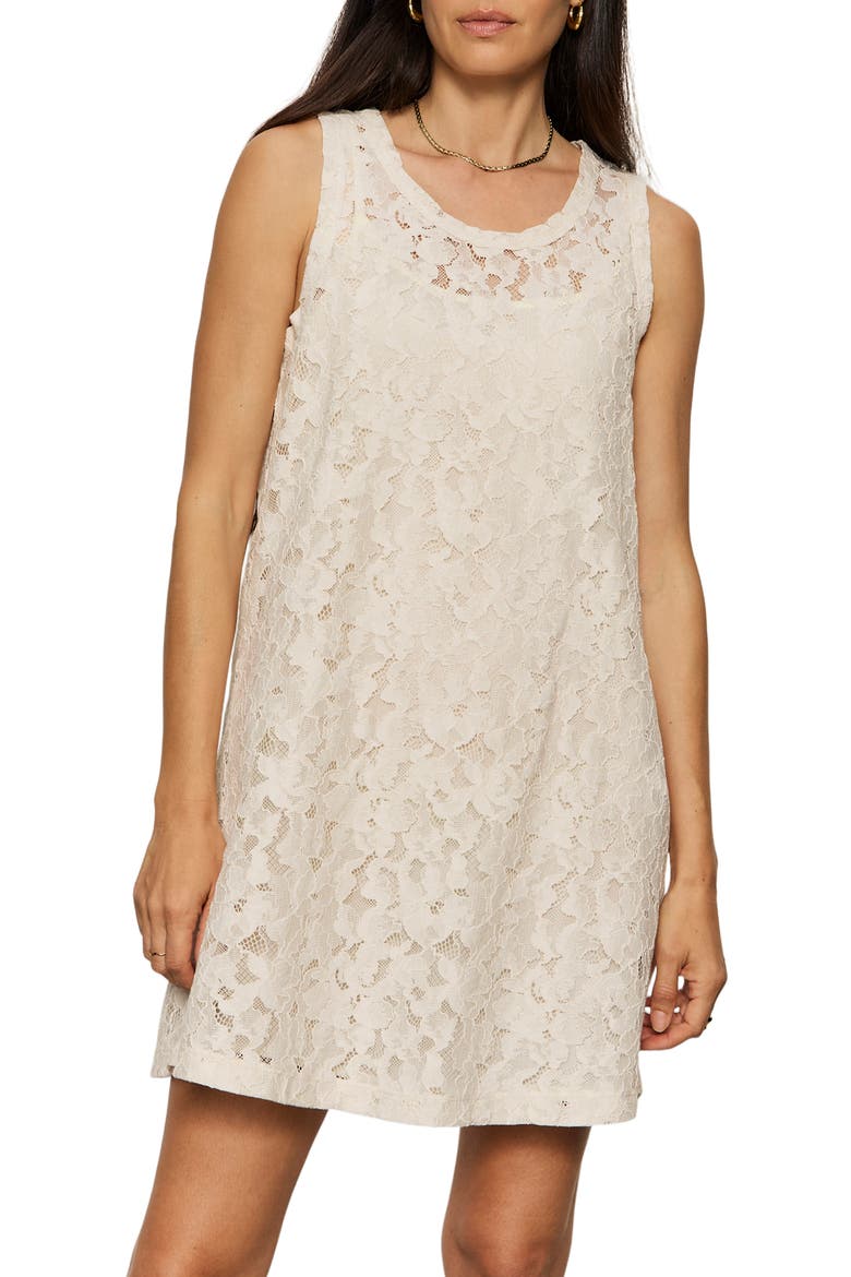 Sunday Best Lace Minidress, Alternate, color, COLLAGEN WHITE