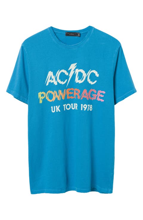 AC/DC Powerage Cotton Graphic T-Shirt