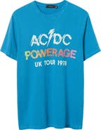 Junk Food AC/DC Powerage Cotton Graphic T-Shirt