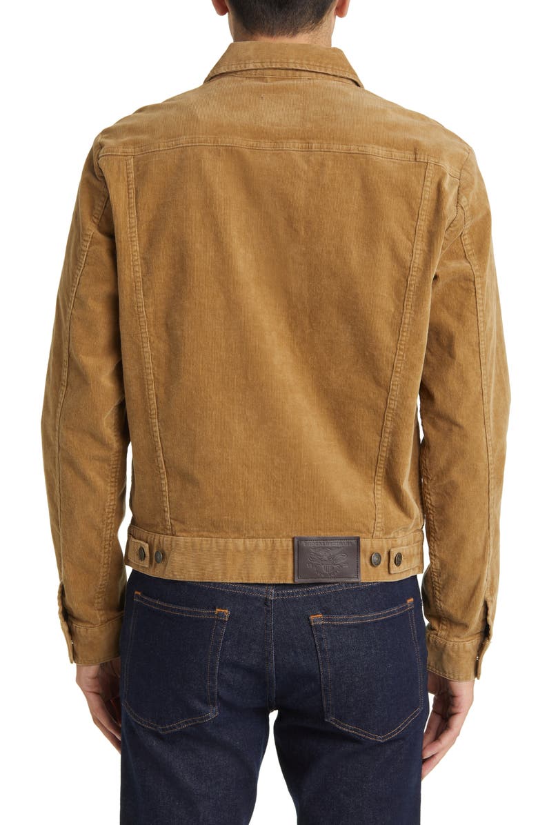 Brooks Brothers Out Corduroy Trucker Jacket, Alternate, color,