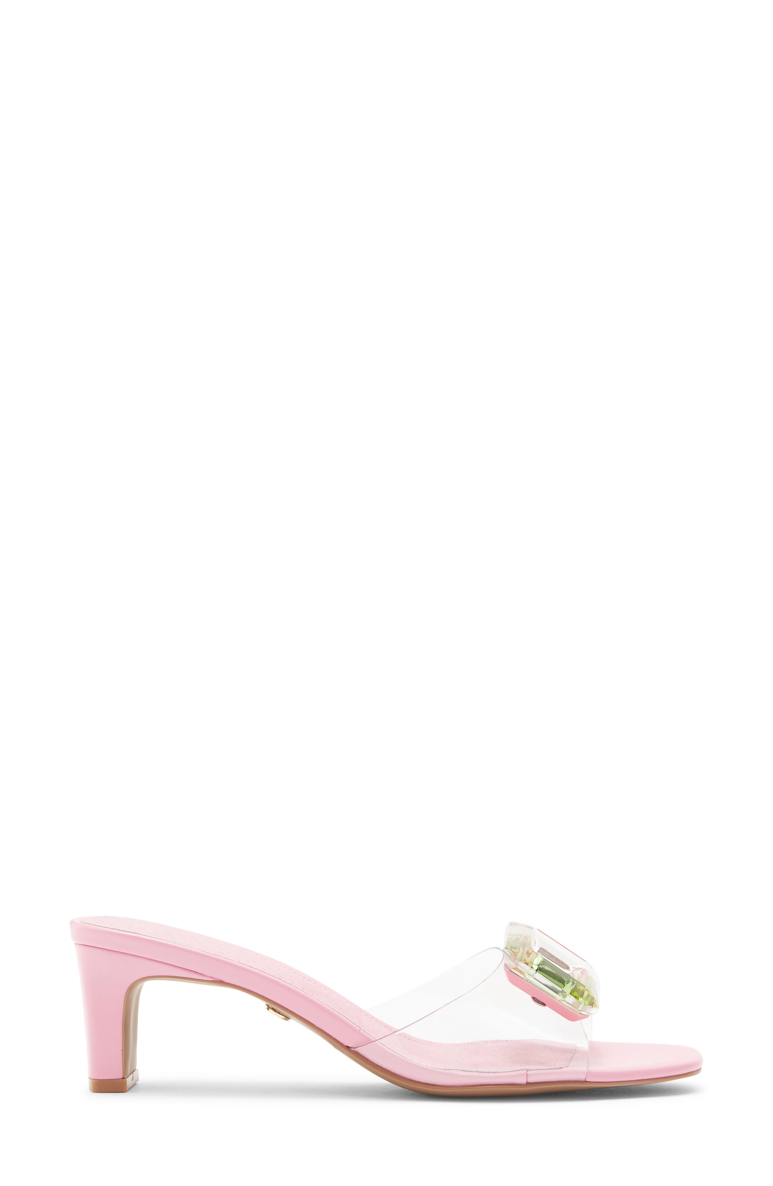 Park Avenue Jewel Detail Sandal, Alternate, color, PINK FONDANT