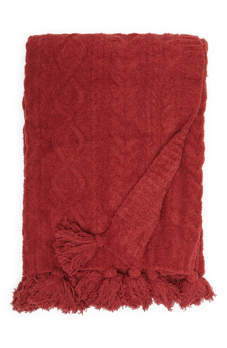Barefoot Dreams<sup>®</sup> CozyChic<sup>™</sup> Cable Throw, Main, color, 