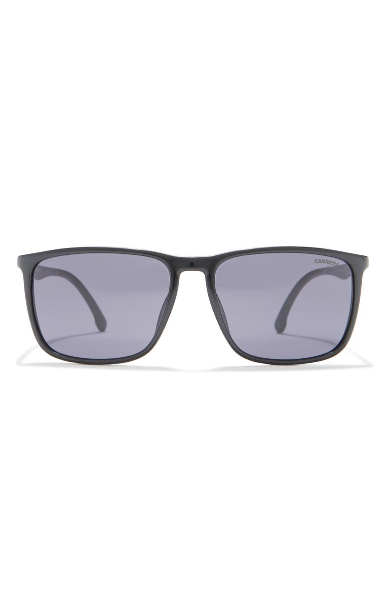 Carrera Eyewear 57mm Rectangle Sunglasses, Main, color,
